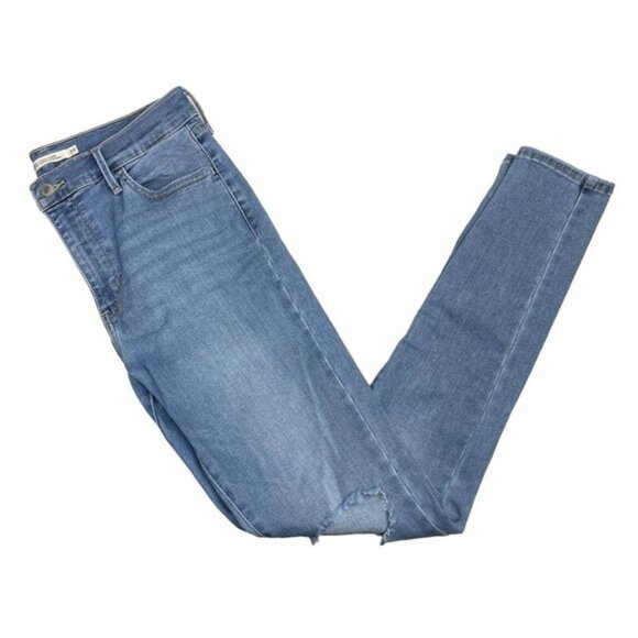LEVI'S Premium 720 Super Skinny Ripped Knee Jean Sz 29 - Picture 2 of 7